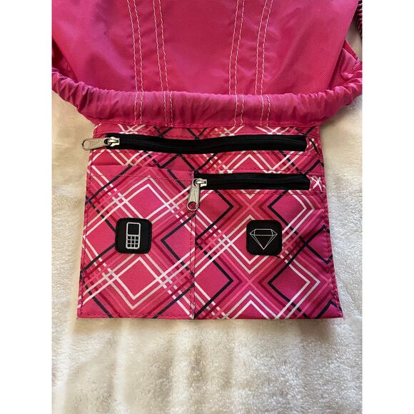 Nike | Nylon Drawstring Backpack with Zippered Pockets - Picture 3 of 6